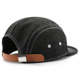 Denim Baseball Cap with  Stitching