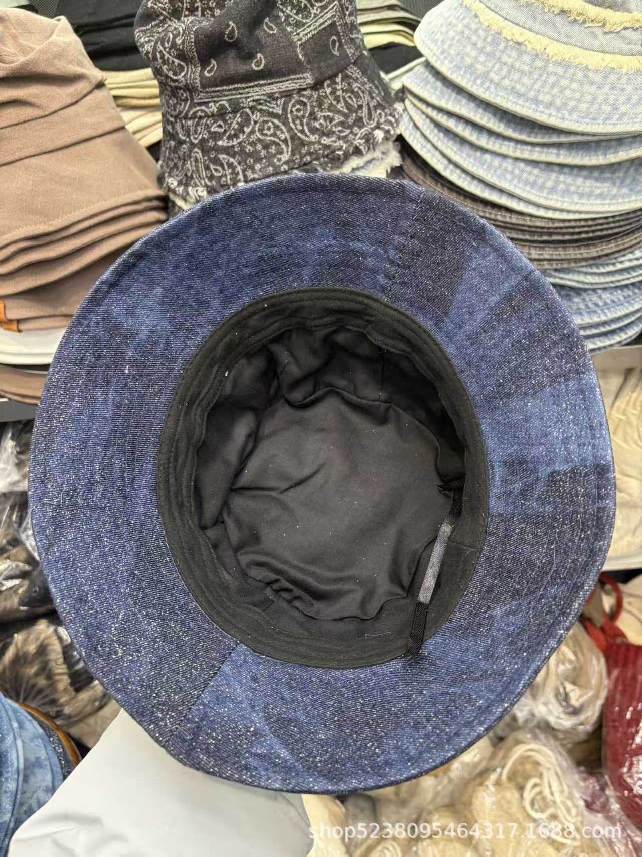 Tie-Dye Denim Bucket Hat