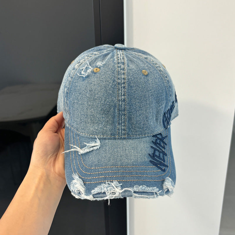 Trendy Distressed Baseball Cap