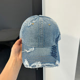 Trendy Distressed Baseball Cap
