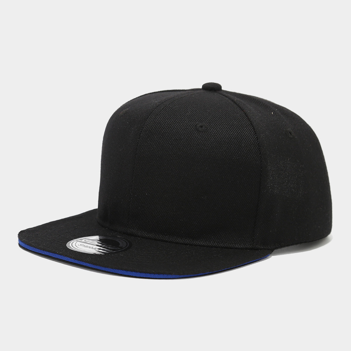Snapback Cap with Accented Brim