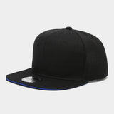 Snapback Cap with Accented Brim