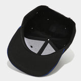 Snapback Cap with Accented Brim