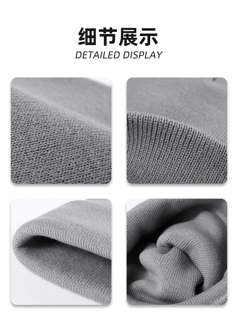 Classic Knit Beanie Hat