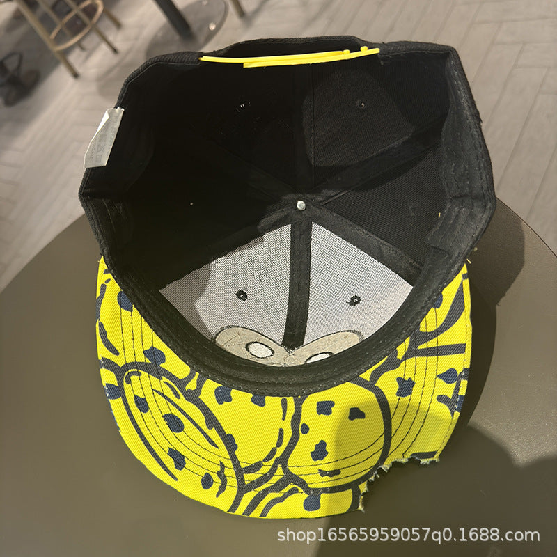 Cartoon-Inspired Baseball Cap