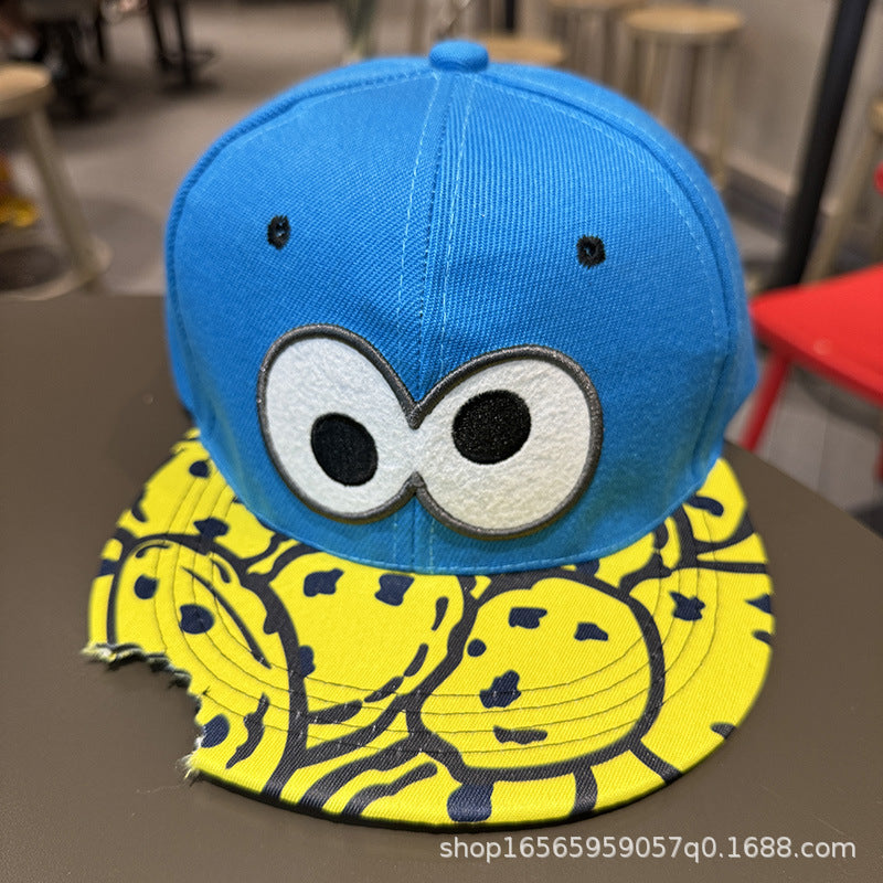 Cartoon-Inspired Baseball Cap