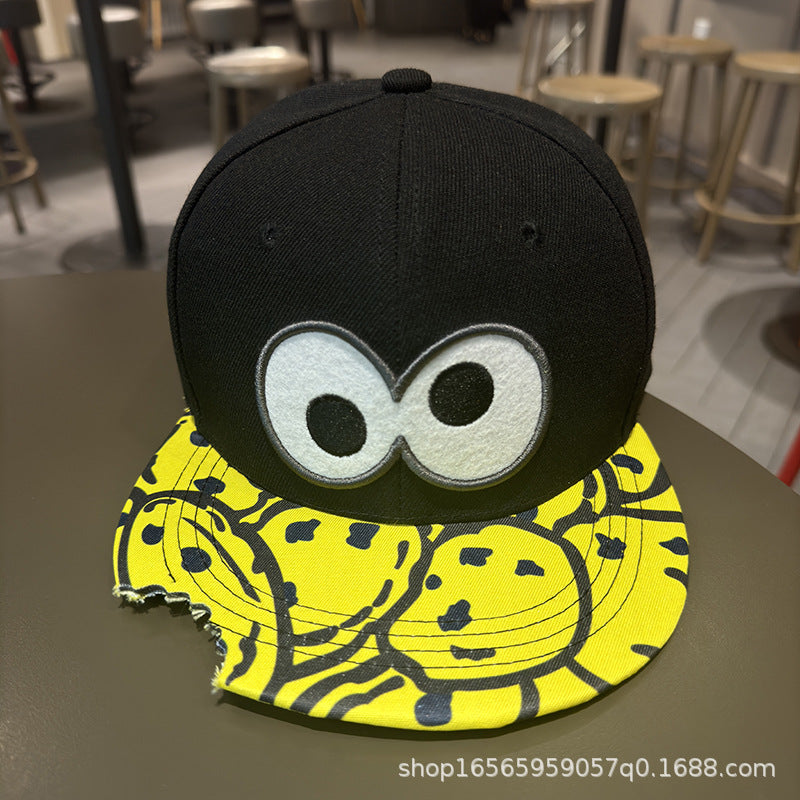 Cartoon-Inspired Baseball Cap