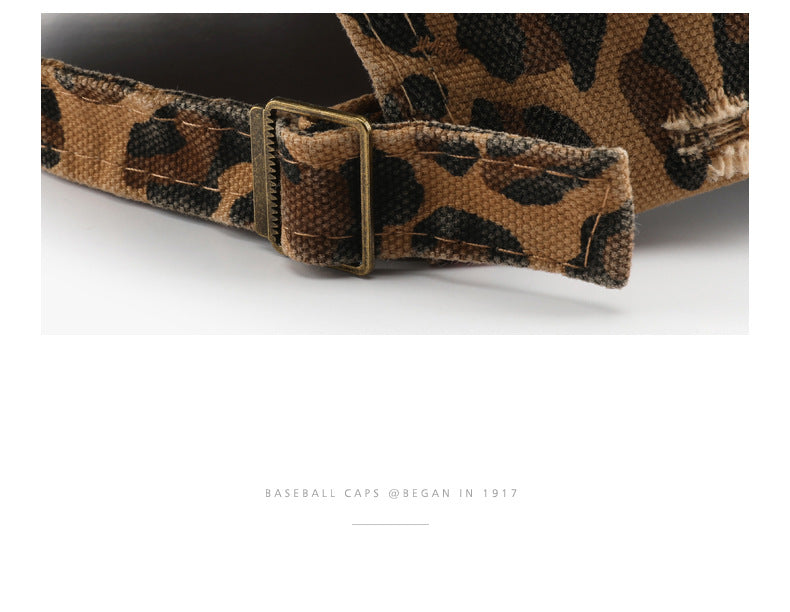 Leopard Print Baseball Cap