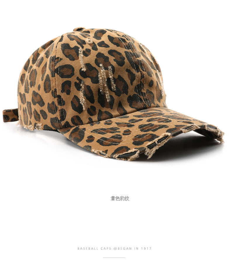 Leopard Print Baseball Cap
