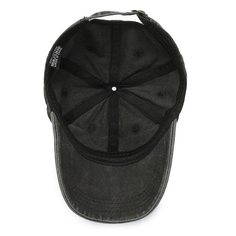 Classic Washed Casual Stretch Baseball Cap
