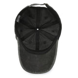 Classic Washed Casual Stretch Baseball Cap