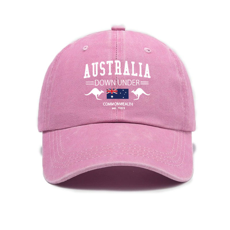 Classic Flat Brim Snapback Cap