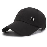 Classic Beige Minimalist Long-Brim Cap