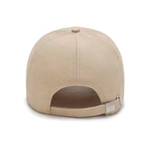 Classic Beige Minimalist Long-Brim Cap