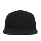 Minimalist 5-Panel Canvas Strapback Cap