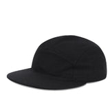 Minimalist 5-Panel Canvas Strapback Cap