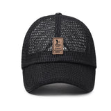 Breathable Woven Mesh Baseball Cap
