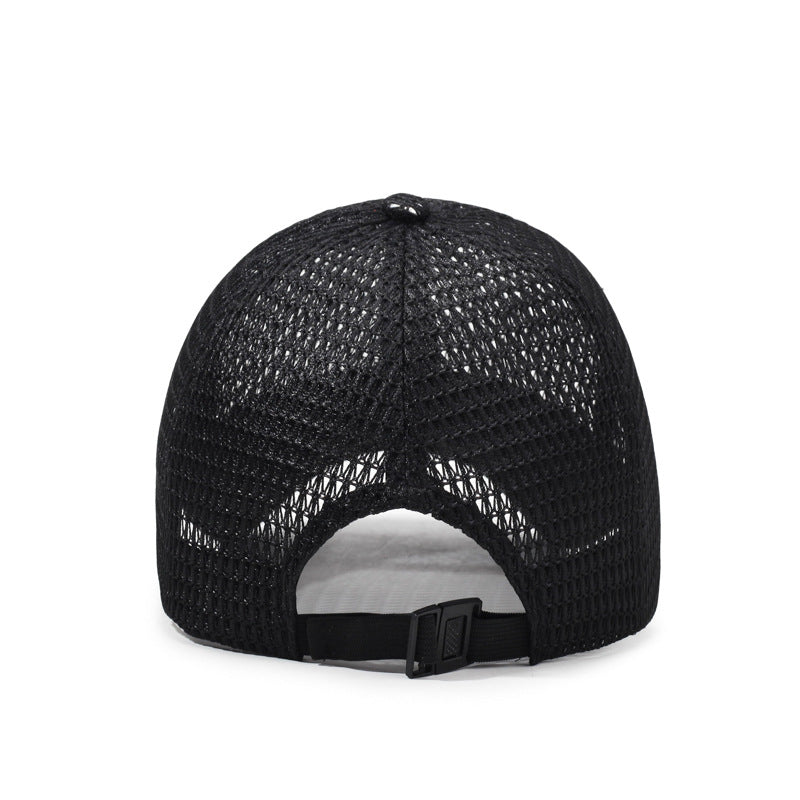 Breathable Woven Mesh Baseball Cap