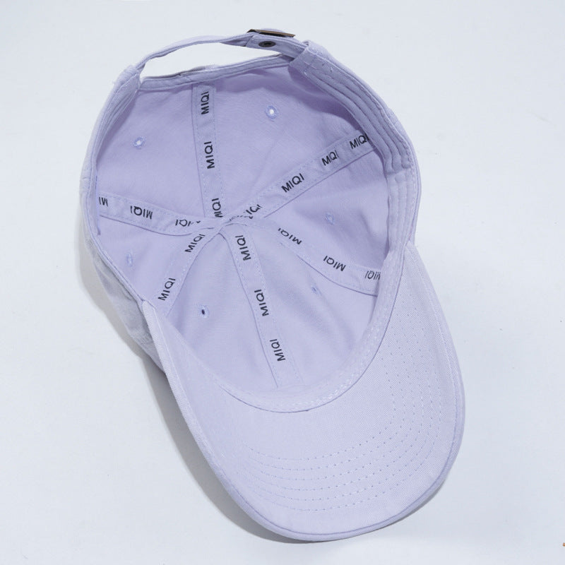 Pastel Mint Embroidered 'H' Baseball Cap