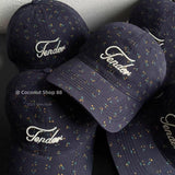 Floral Embroidered 'Tender' Baseball Cap