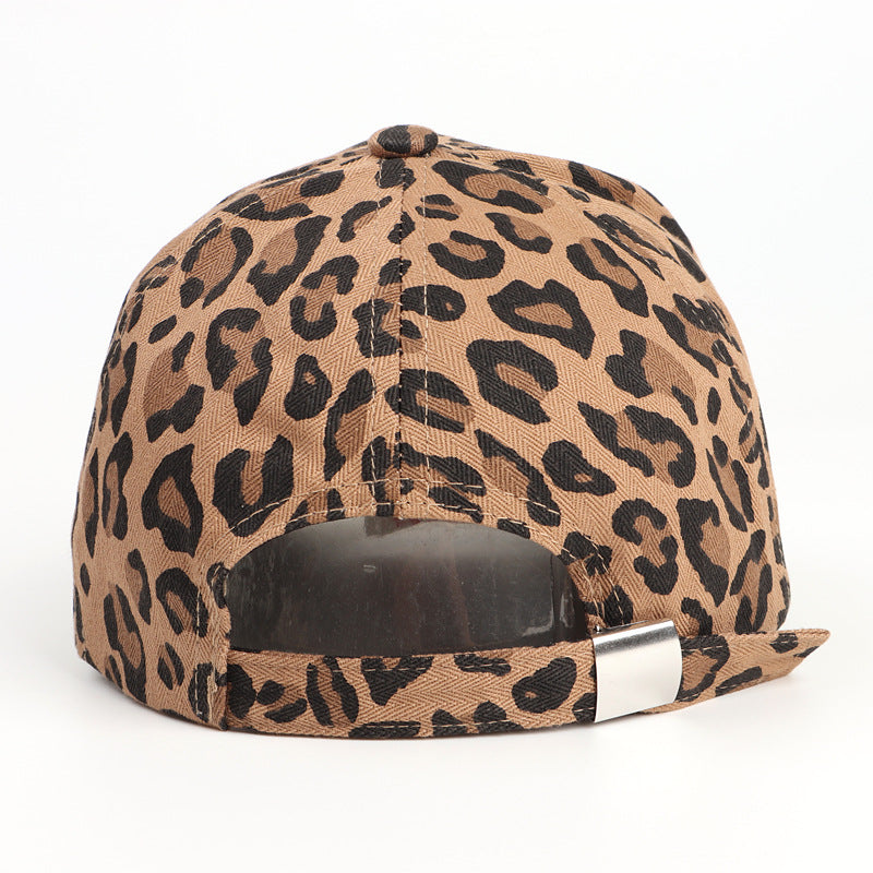 Leopard Print Adjustable Cap