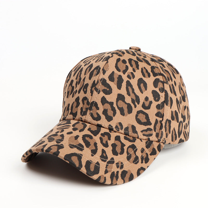 Leopard Print Adjustable Cap