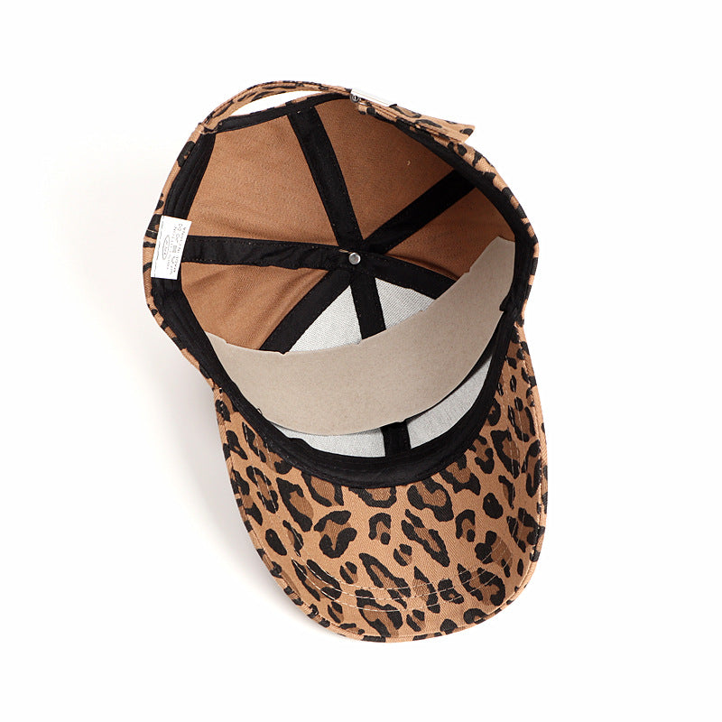 Leopard Print Adjustable Cap