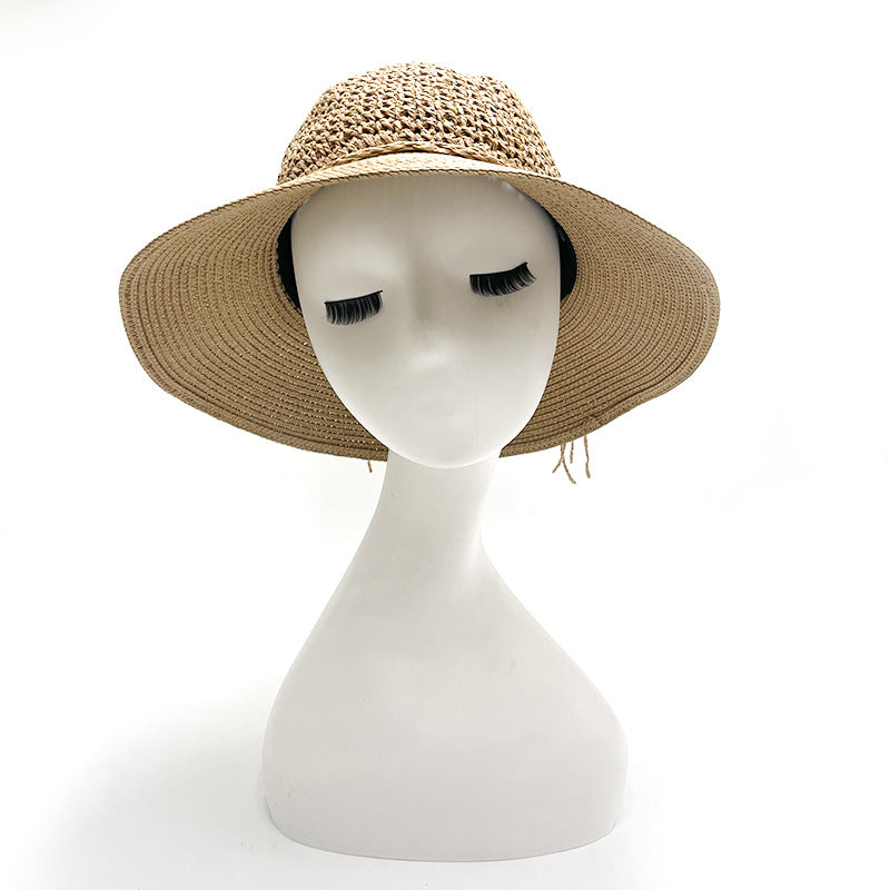 Woven Wide Brim Summer Sun Hat