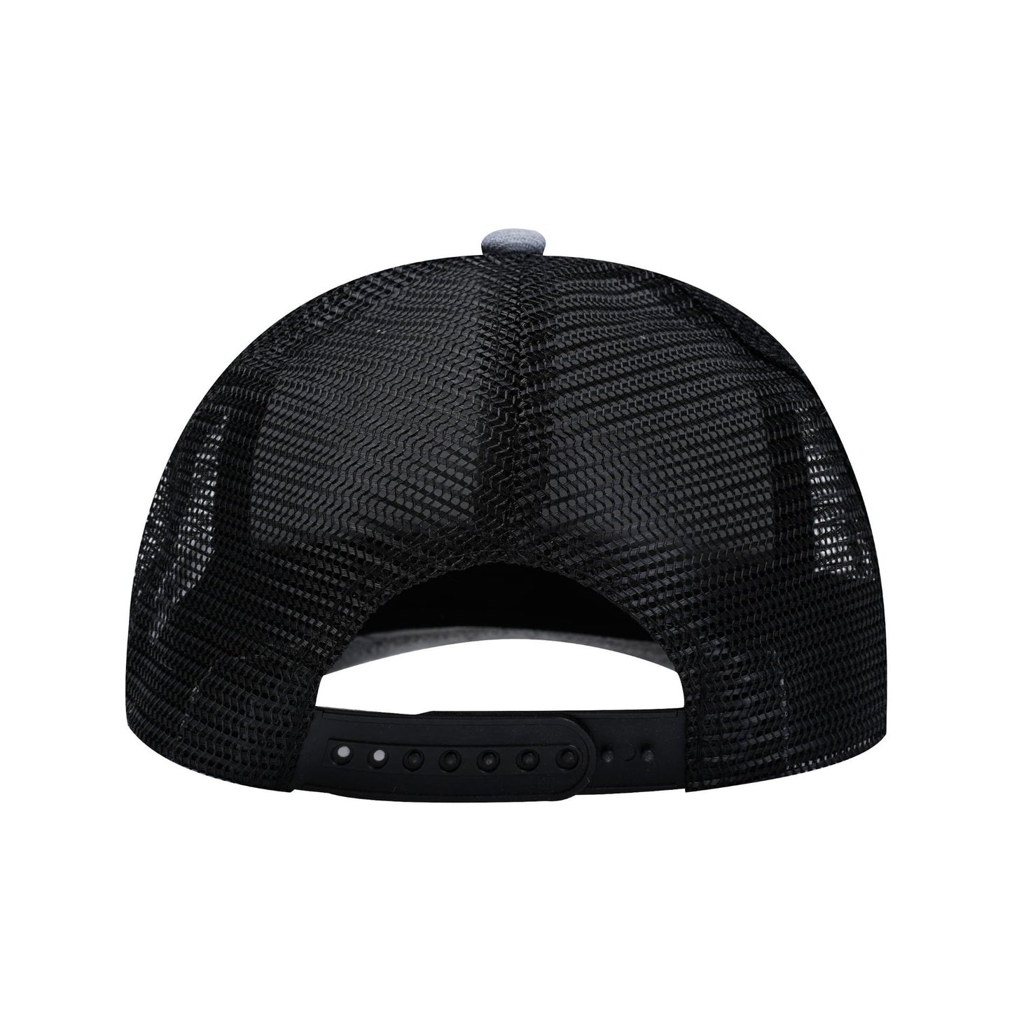 Classic Gray Mesh Trucker Baseball Cap Adjustable