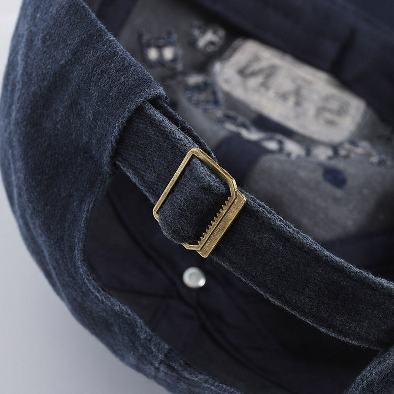 Vintage Distressed NYS Embroidered Baseball Cap