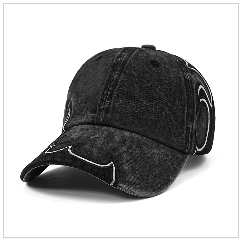 Vintage Washed Denim Baseball Cap