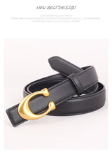 Women's Genuine Cowhide Leather Belt