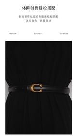 Women's Genuine Cowhide Leather Belt
