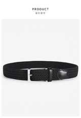 Unisex Braided Stretch Casual Belt