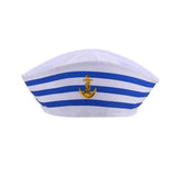 Classic Striped Sailor Costume Hat