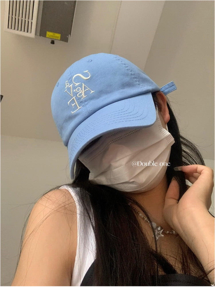 Unisex Letter Embroidered Baseball Cap