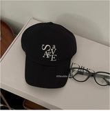 Unisex Letter Embroidered Baseball Cap