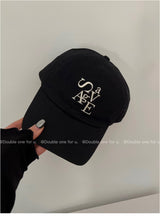 Unisex Letter Embroidered Baseball Cap