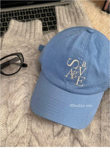 Unisex Letter Embroidered Baseball Cap