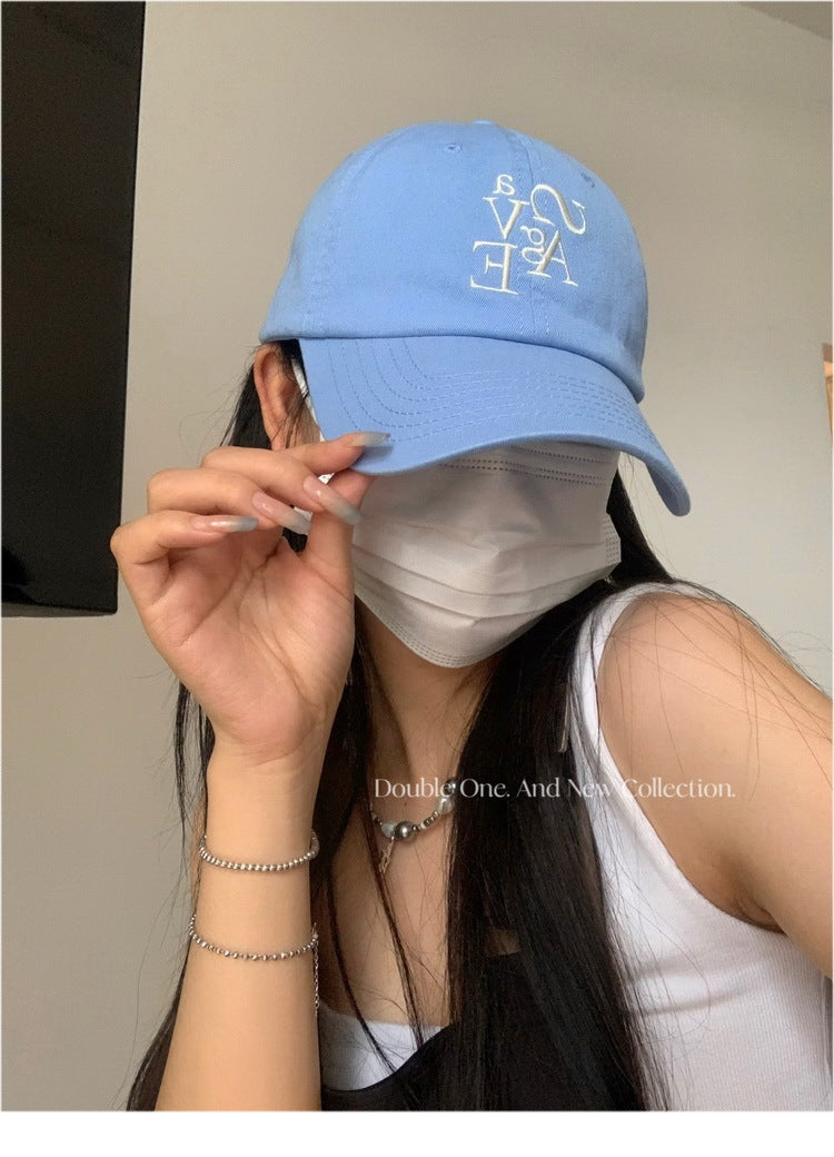 Unisex Letter Embroidered Baseball Cap