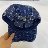 Women`s Distressed Denim Baseball Cap Adjustable