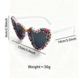Birthday Girl Sprinkle Cat Eye Party Sunglasses