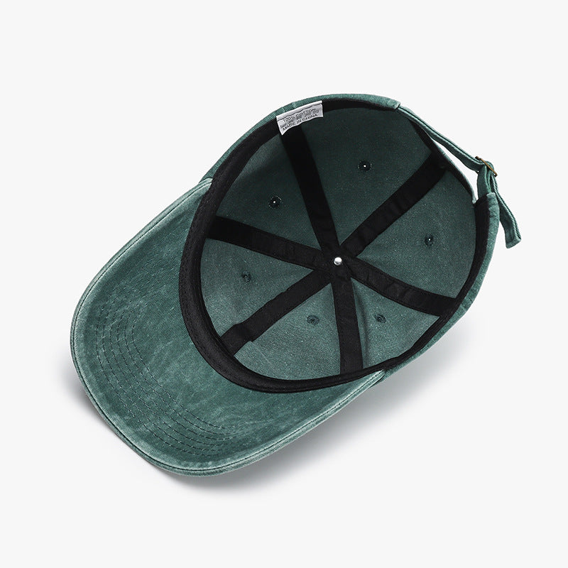 Vintage Washed Adjustable Cotton Baseball Cap