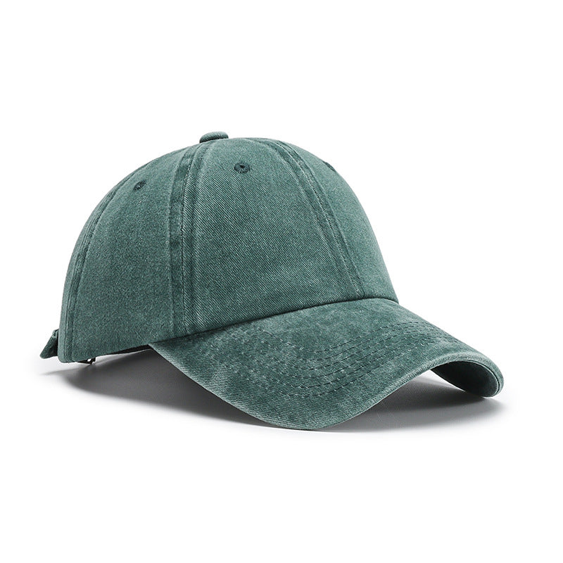 Vintage Washed Adjustable Cotton Baseball Cap