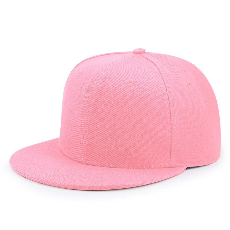 Classic Flat Brim Snapback Baseball Cap