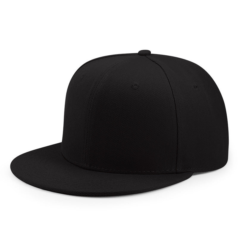 Classic Flat Brim Snapback Baseball Cap