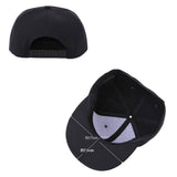 Classic Flat Brim Snapback Baseball Cap