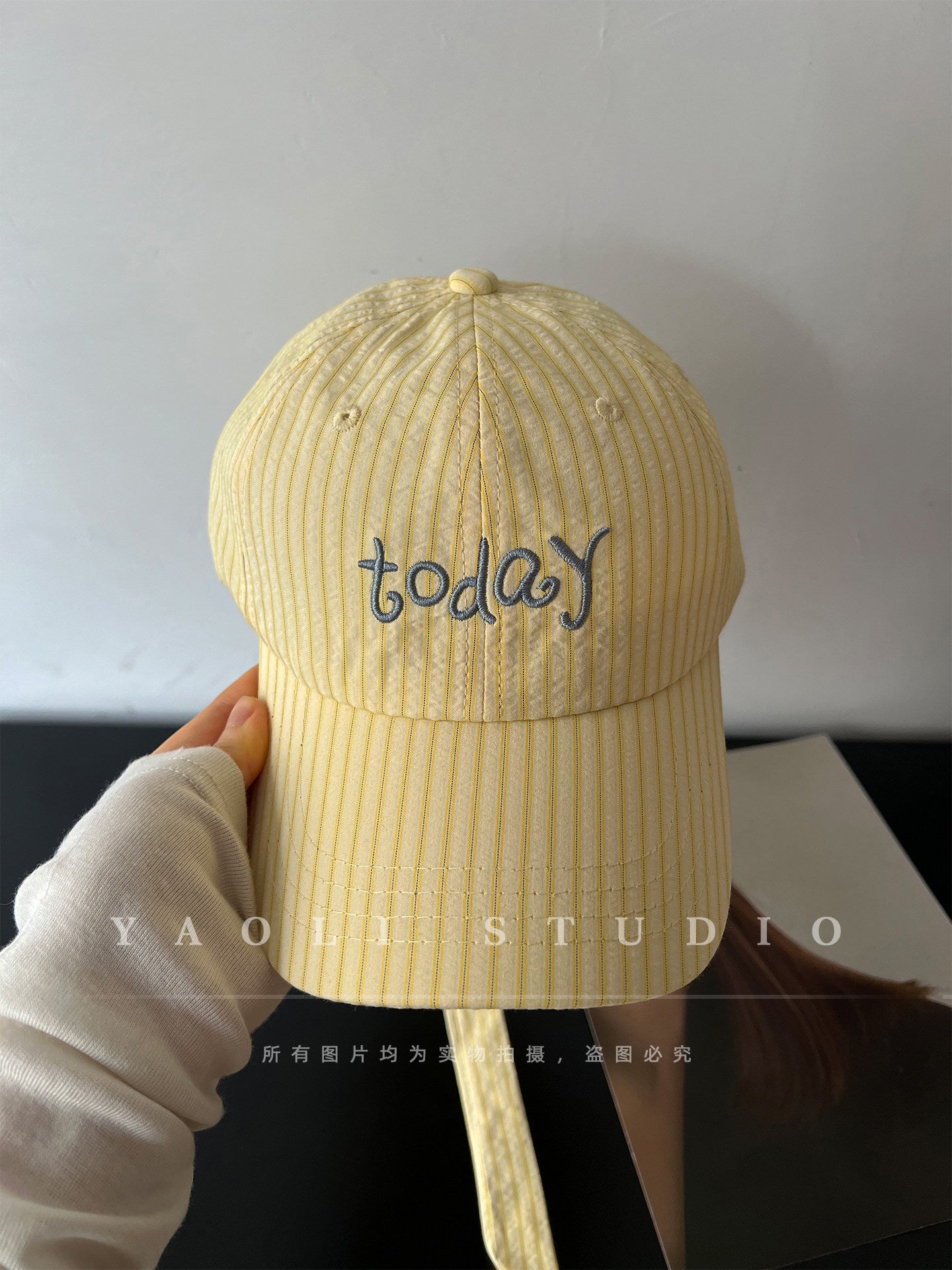 Striped Baseball Cap