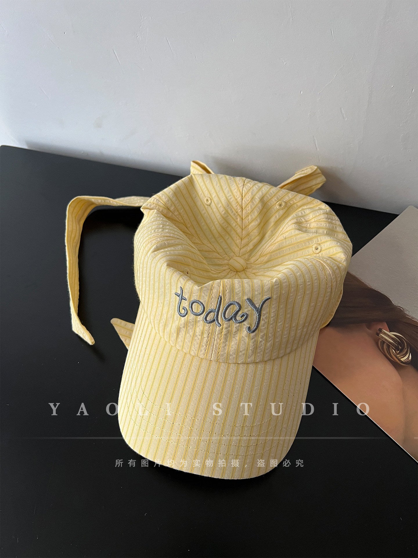 Striped Baseball Cap