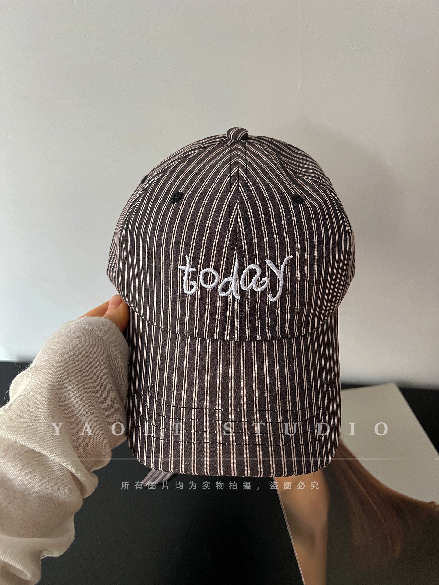 Striped Baseball Cap